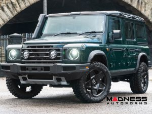 Ineos Grenadier Custom Wheels - Mondail Retro RS-Forged Light Alloy - Satin Black